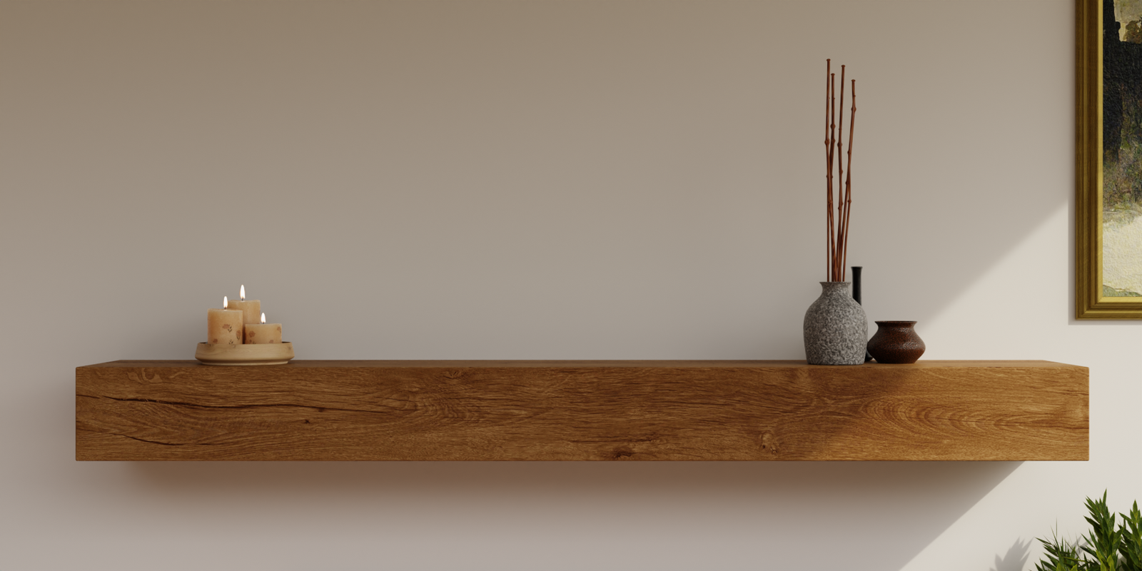 RealCraft White Oak Mantel