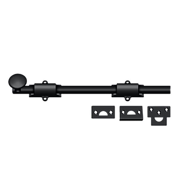 Deltana straight cane bolt in Black