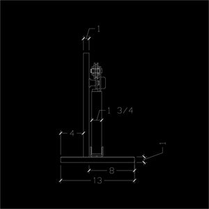 Aero Flat Track Tabletop Display
