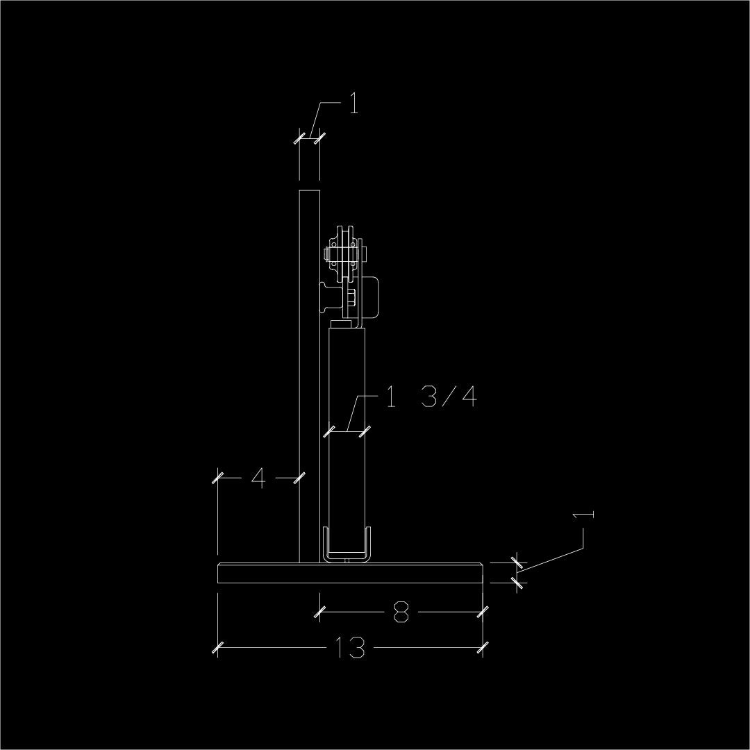 Aero Flat Track Tabletop Display
