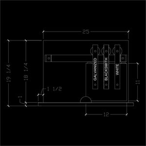 Classic Variety Flat Track Tabletop Display