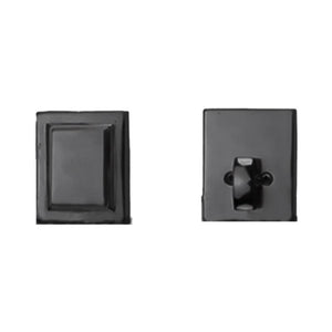 Classic Plank Round Top Door in Black Walnut