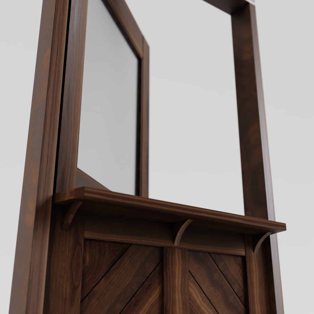 Dutch Door Shelf bottom view