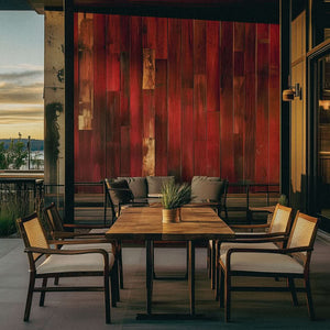 Cumberland Rustic Reclaimed Red Barn Planks