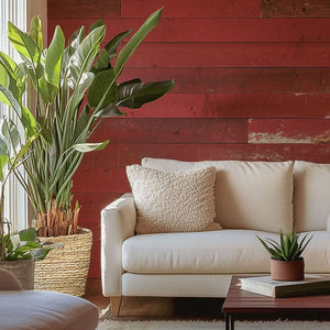 Cumberland Rustic Reclaimed Red Barn Planks