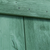 Green Barn Door in weathered wood close up shot