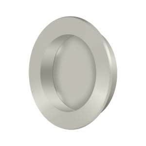 Solid Brass Round Flush Pull HD 2-3/8"