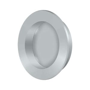 Solid Brass Round Flush Pull HD 2-3/8"