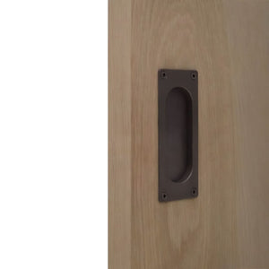 Louey Side Pocket Door Handle Oil-rubbed bronze