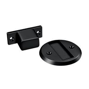 Magnetic Door Holder Flush, 2-1/2" Diameter