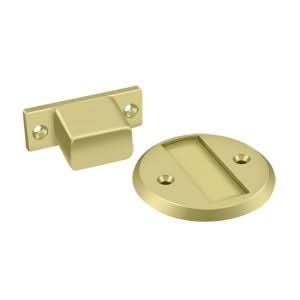 Magnetic Door Holder Flush, 2-1/2" Diameter