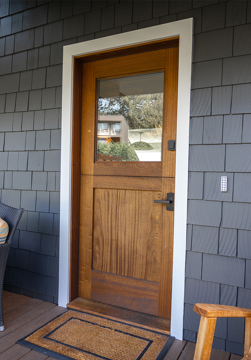 Dutch Door with Glass