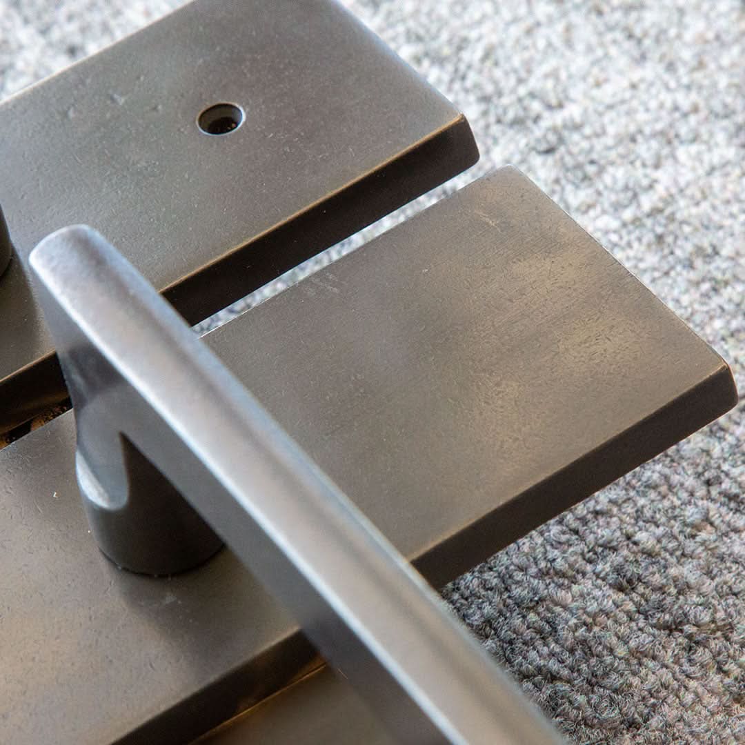 Urban Bronze Front Door Handle Apollo Lever Details