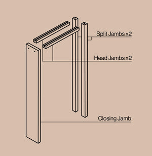 Cavity Slider™ Pocket Door Jamb Kit