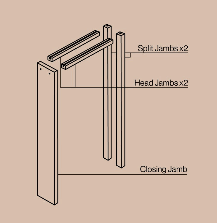 Cavity Slider™ Pocket Door Jamb Kit