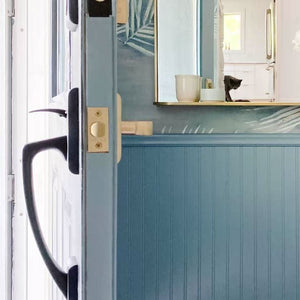 Emtek Mythos Style Tubular Entry Door Lock Set