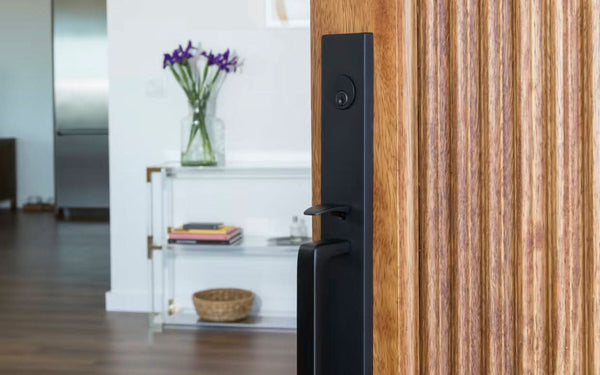 Emtek Moderno Mortise Entry Door Lock Set | Sleek & Secure - RealCraft