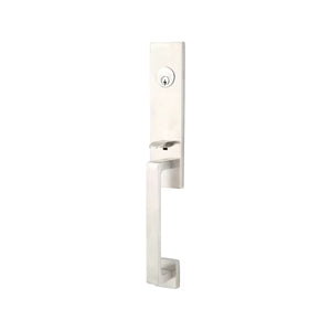Emtek Davos Stainless Steel Tubular Entry Door Lock Set