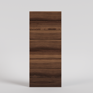 Pacifica Horizontal Plank Modern Entrance Door