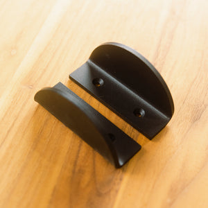 Black finish adjustable C guide