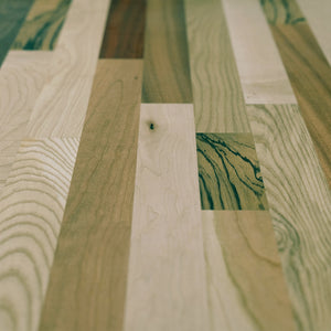 closeup of unfinished Palomino countertop