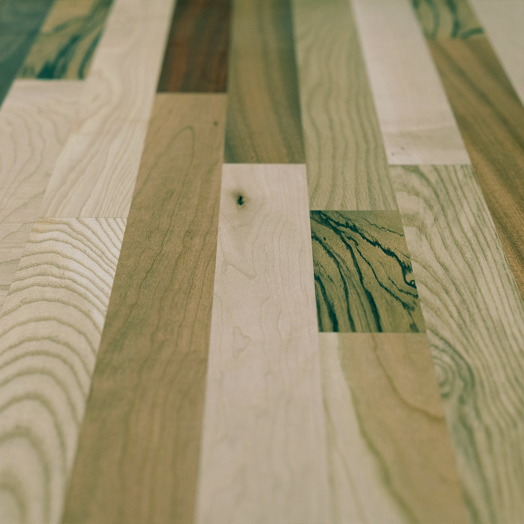 closeup of unfinished Palomino countertop