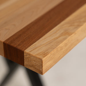 closeup of corner of Palomino countertop