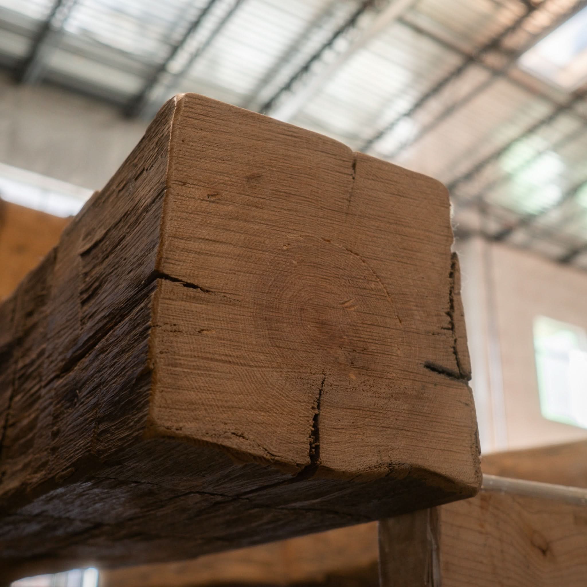 Heritage Series Hand Hewn Fireplace Mantel G