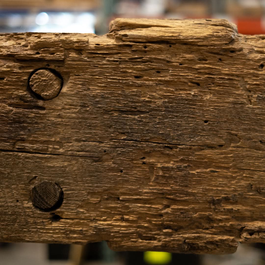 Heritage Series Circle Sawn Reclaimed Wood Fireplace Mantel B