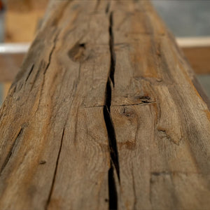 Heritage Series Hand Hewn Fireplace Mantel C