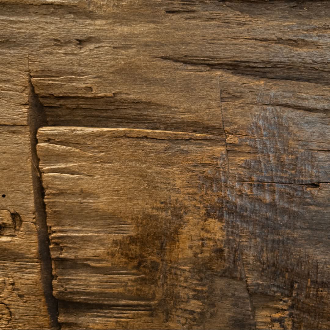 Heritage Series Hand Hewn Fireplace Mantel C