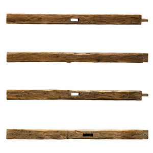 Heritage Series Hand Hewn Fireplace Mantel D