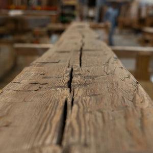 Heritage Series Hand Hewn Fireplace Mantel D