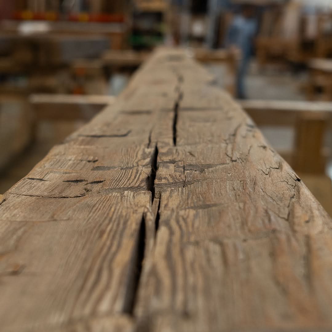 Heritage Series Hand Hewn Fireplace Mantel D