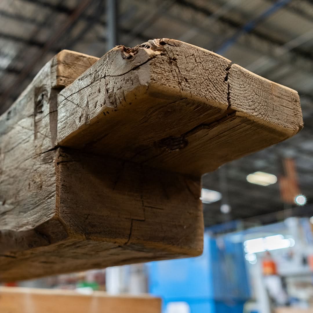 Heritage Series Hand Hewn Fireplace Mantel D