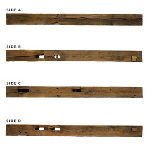 Heritage Series Band Sawn Fireplace Mantel E