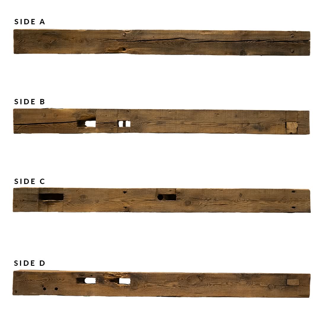 Heritage Series Band Sawn Fireplace Mantel E