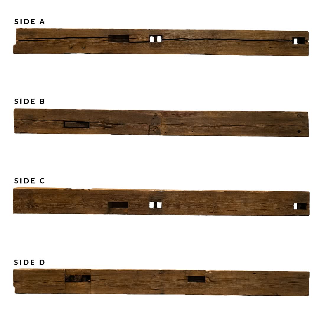 Heritage Series Band Sawn Fireplace Mantel F