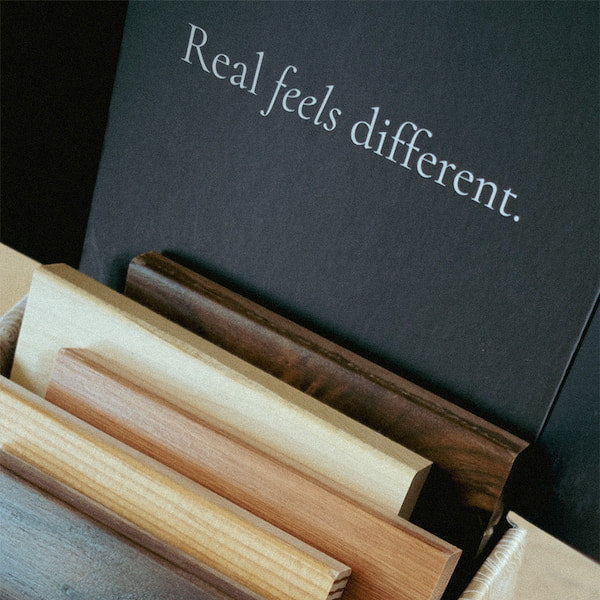 wood samples box
