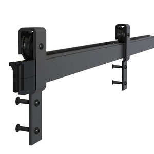 Cavity Sliders Barn Door Track at RealCraft. Track System only on white background