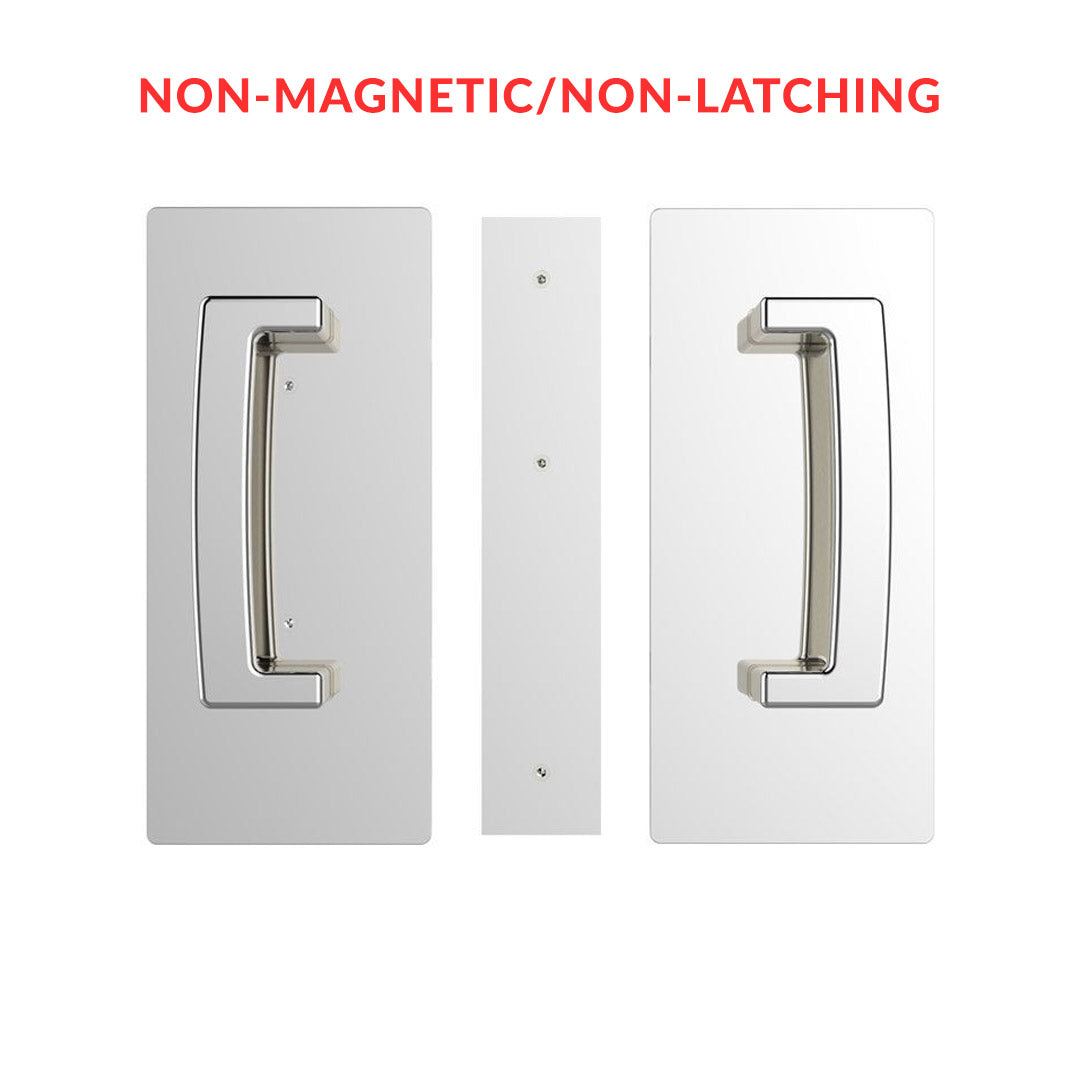 CL400 ADA Magnetic Passage Barn Door &amp; Sliding Hardware Handle - non latching