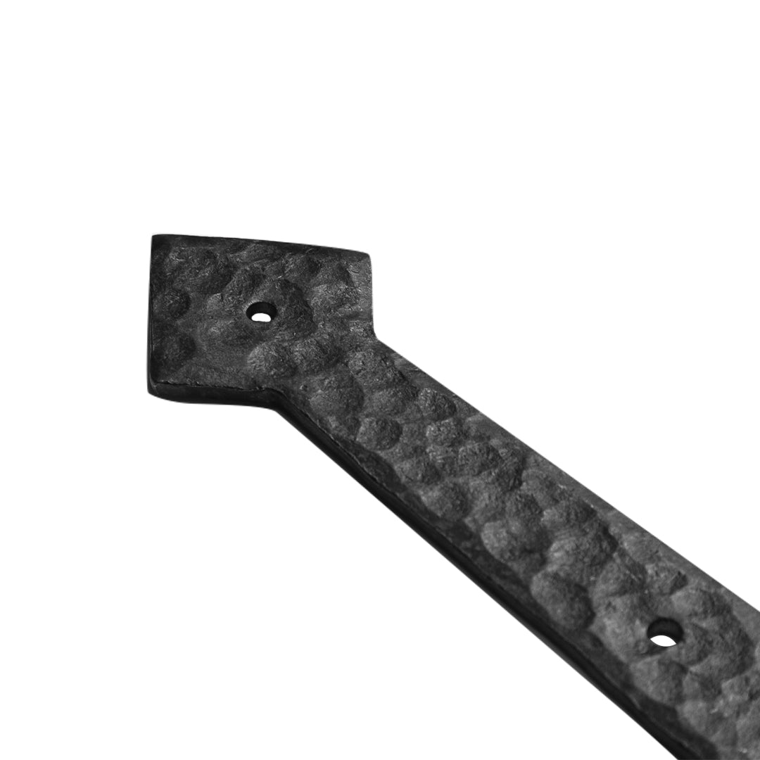 Real Forge Hammered Diamond Strap Hinge by RealCraft