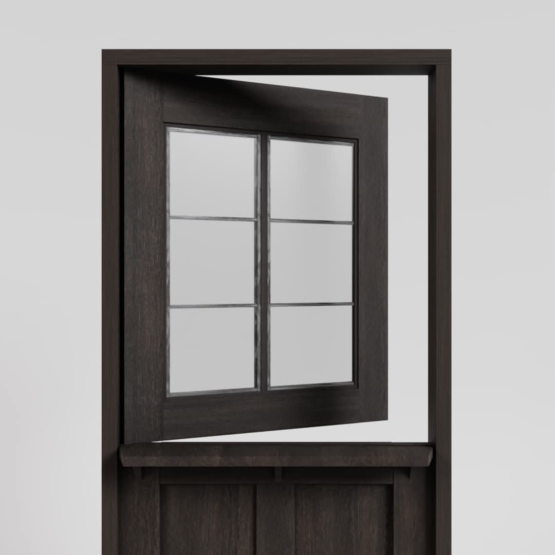 solid wood exterior dutch door