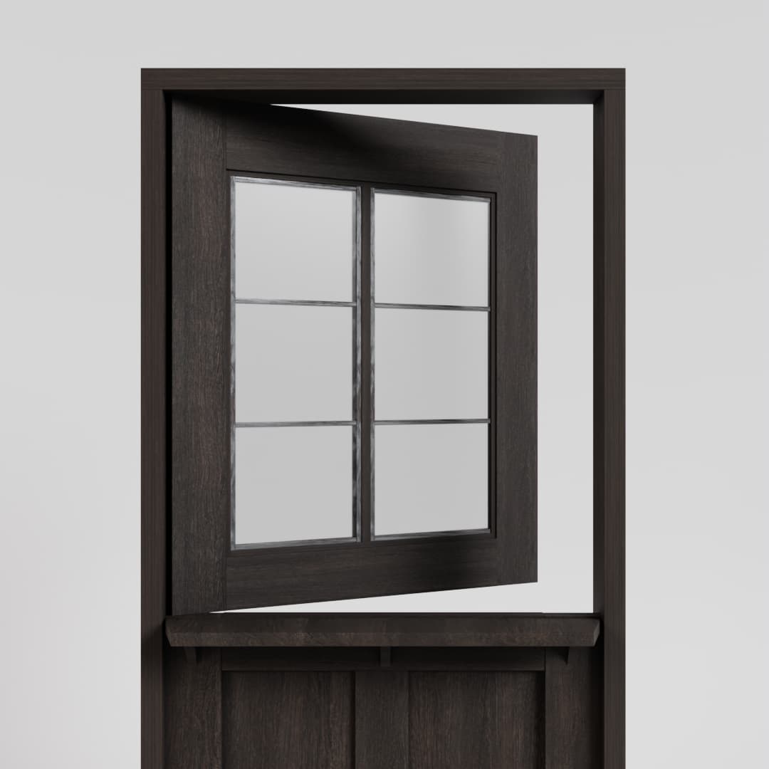 solid wood exterior dutch door 