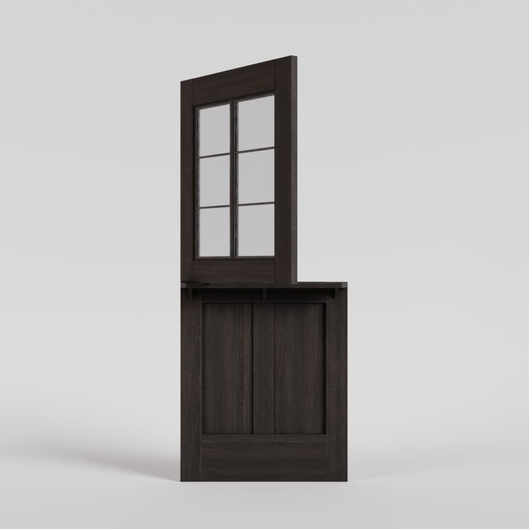 Modern exterior dutch door 
