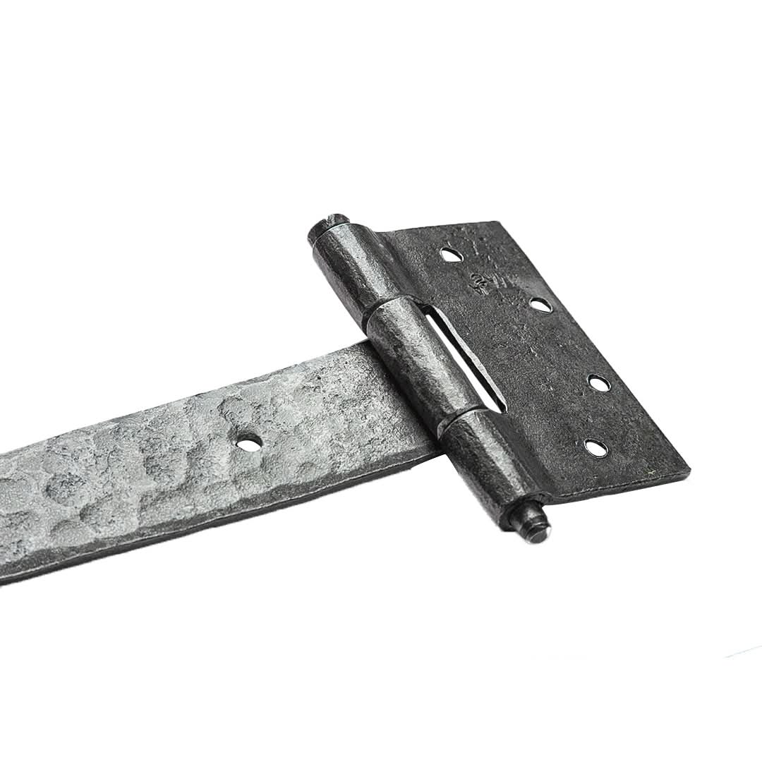Real Forge Hammered Diamond Strap Hinge by RealCraft