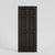 Wenge Wood Mid-Century Modern 6 Panel Solid Core Exterior Door