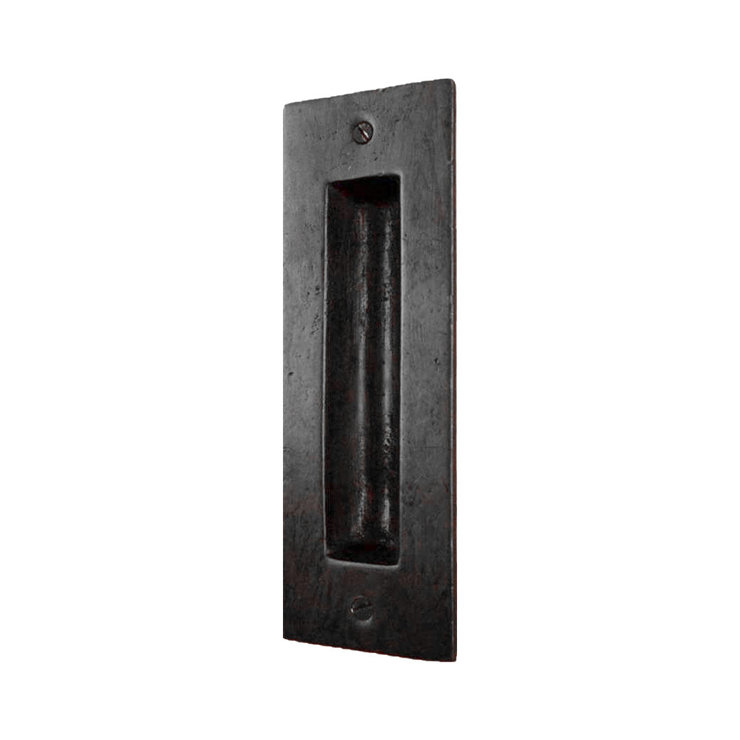Solid Bronze Flush Sliding Door Pull Handles at RealCraft
