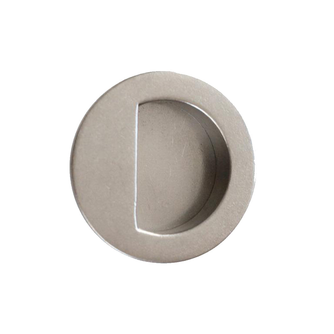Solid Bronze Round Flush Door Handle