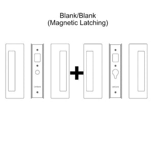 CL400 Bi-Parting Barn Door Handles & Pocket Door Lock Set